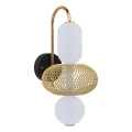 Eglo 300479 - CEGLIE Dimmable LED Wall Lamp, 12W/230V, 2200-6500K, Gold