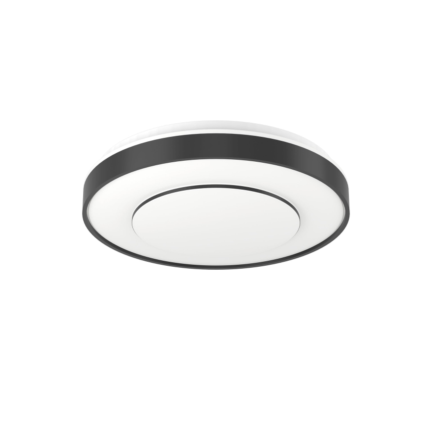 Eglo 300688 - MONTERIGGIONI-Z LED RGBW Dimmable Ceiling Light, 18.5W/230V, 2700–6500K, Ø 38.4 cm, Black, with Remote Control