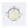 Eglo 30078 - LED recessed light 1xGU10/3W/230V