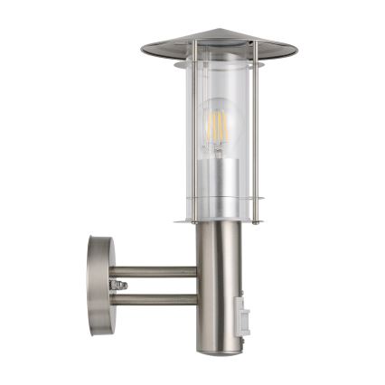 Eglo - Sensor outdoor wall light 1xE27/60W/230V IP44