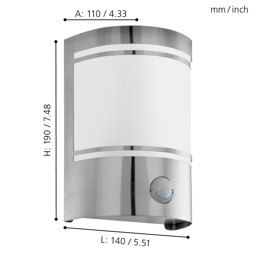 EGLO - Outdoor light 1xE27/40W IP44