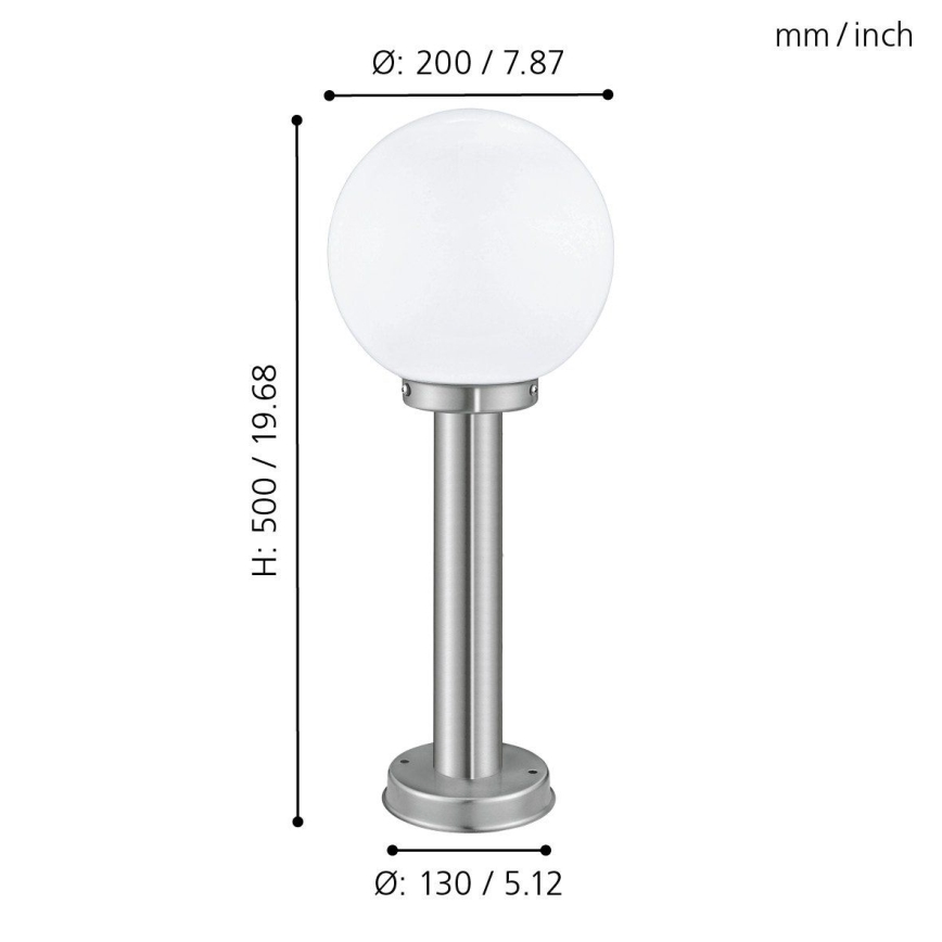 Eglo - Outdoor lamp 1xE27/60W/230V