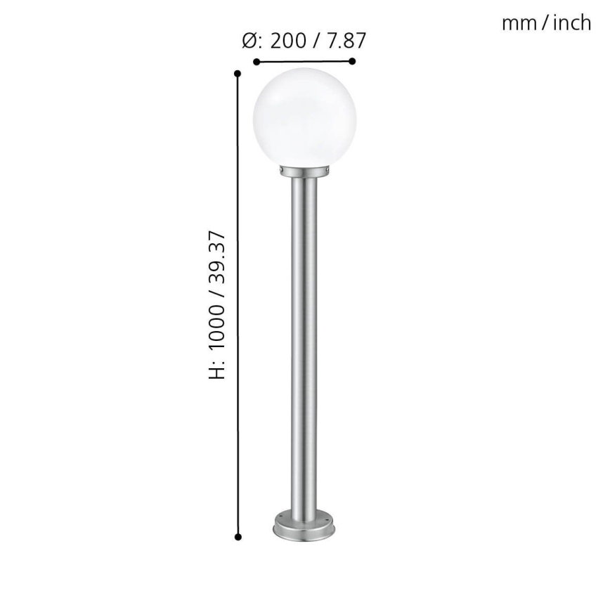 Eglo - Outdoor lamp 1xE27/60W