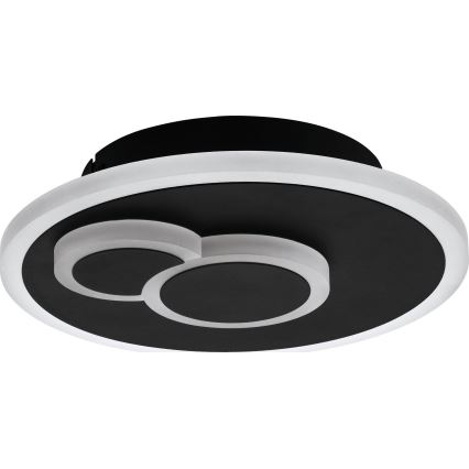 Eglo - LED Ceiling light LED/7,8W/230V d. 20 cm black