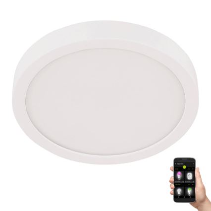 Eglo - LED Bathroom ceiling light LED/20,5W/230V IP44 white