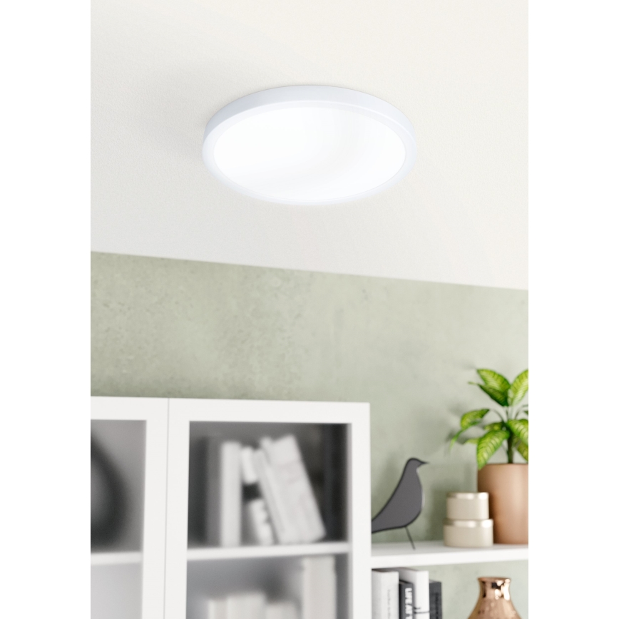 Eglo - LED Bathroom ceiling light LED/20,5W/230V IP44 white