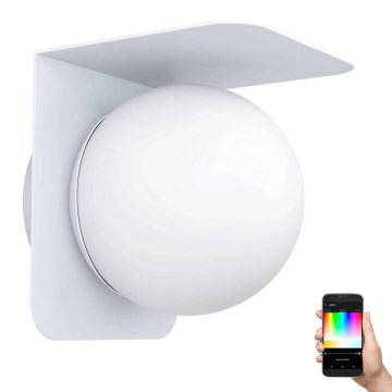 Eglo 31052 - LED RGBW Dimmable outdoor light CORRIENTES 1xE27/9W/230V IP44 white