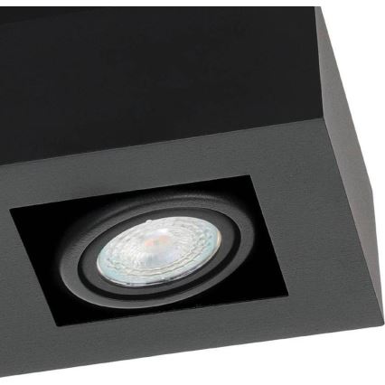 Eglo 31064 - MENDOZA LED Spotlight 3xLED/4.7W/230V 3000K Black