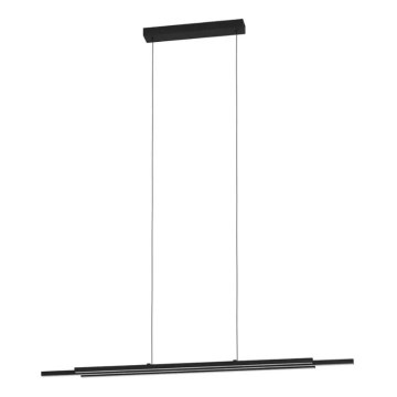 Eglo 31232 - LED Chandelier on a string CANNIGIONA LED/20,3W/230V black