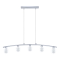 Eglo 31424 - Cable-hung pendant ROSARNO 5xG9/33W/230V