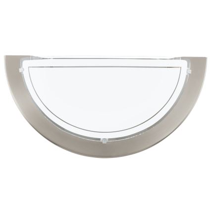 Eglo 31437 - Wall light 1xE27/60W/230V matte chrome