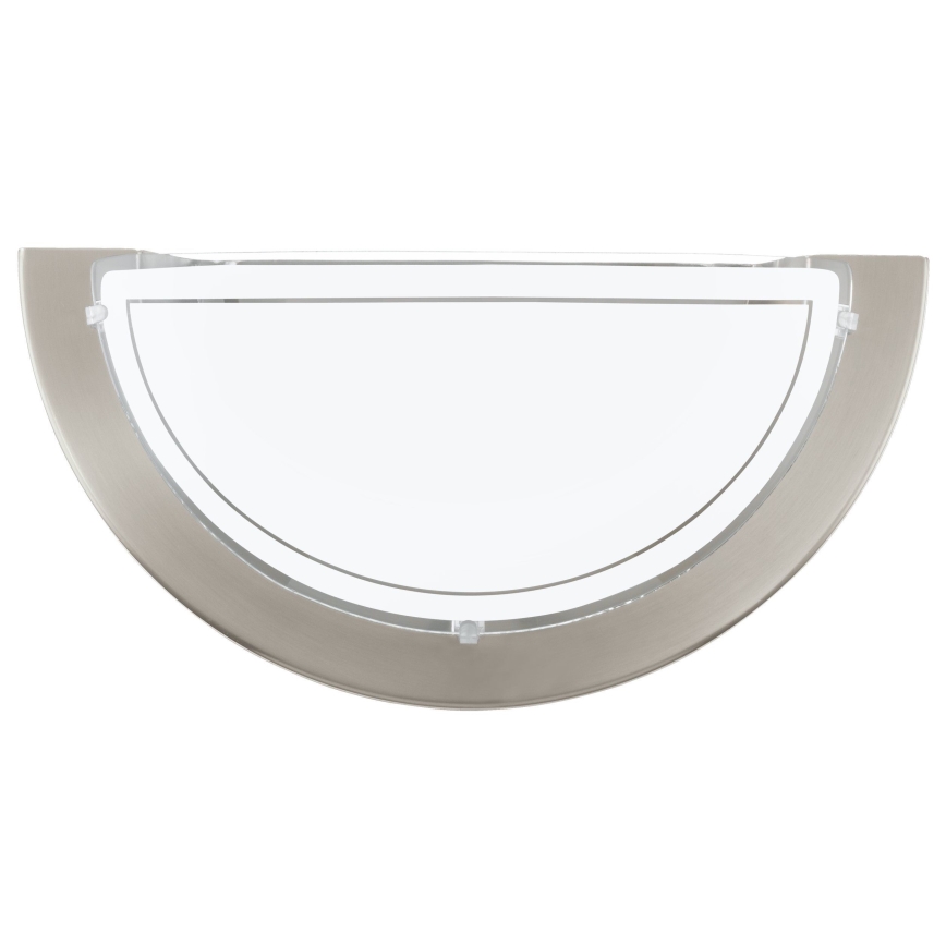 Eglo 31437 - Wall light 1xE27/60W/230V matte chrome