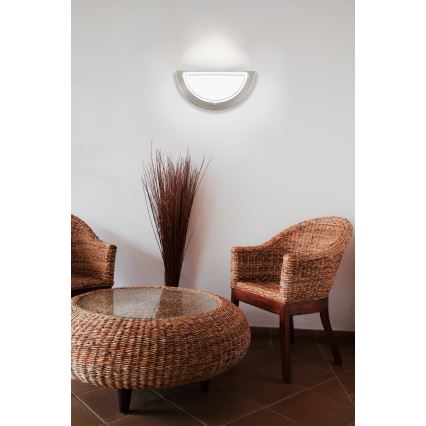 Eglo 31437 - Wall light 1xE27/60W/230V matte chrome