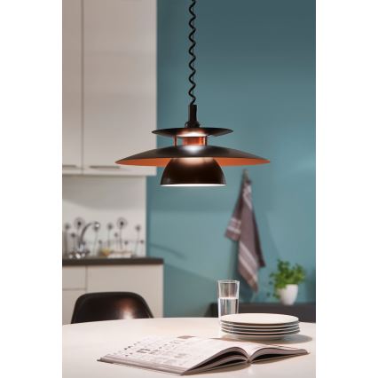 Eglo - Pull-down chandelier 1xE27/60W/230V