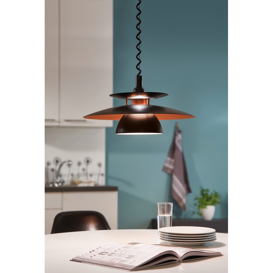 Eglo - Pull-down chandelier 1xE27/60W/230V