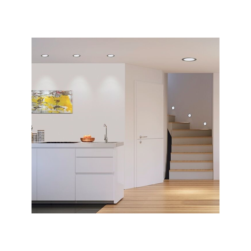 Eglo 31671 - FUEVA 1 LED Recessed Ceiling Light LED/10.9W/230V Ø 17 cm