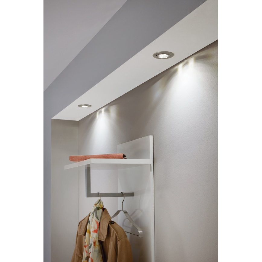 Eglo - Set of 3 LED Recessed Downlights TEDO 1xGU10-LED/5W/230V