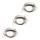 Eglo 31692 - TEDO 3-piece LED recessed downlight set, each with 1x GU10/5W/230V