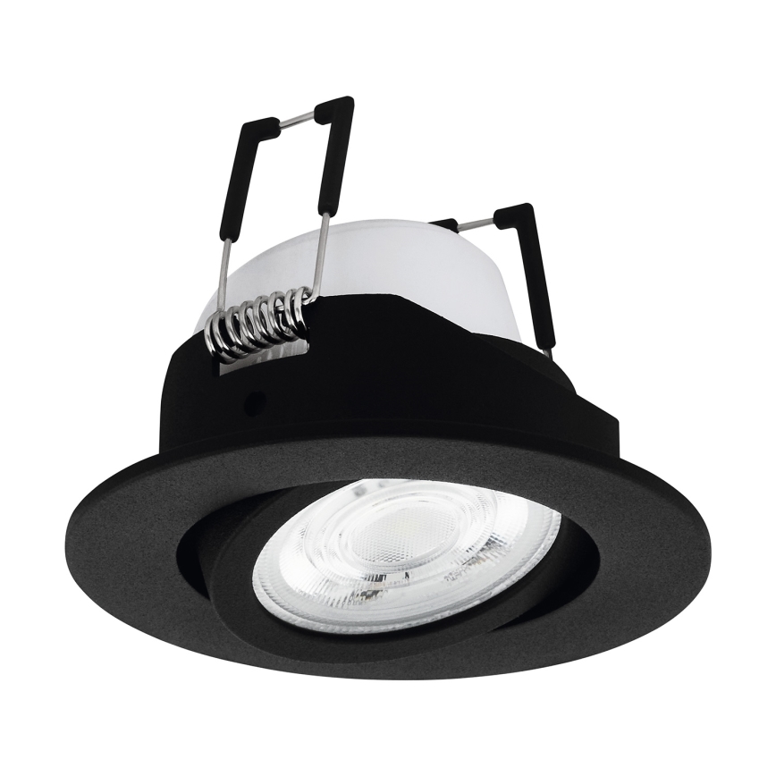 Eglo 31695 - LED RGBW Dimmable recessed light SALICETO-Z LED/4,7W/230V 2700-6500K black