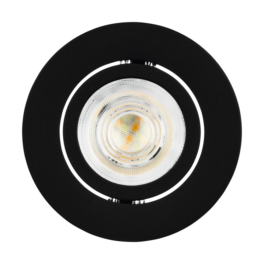 Eglo 31695 - LED RGBW Dimmable recessed light SALICETO-Z LED/4,7W/230V 2700-6500K black