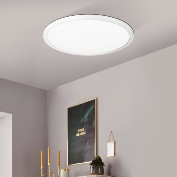 Eglo 31699 - LED RGBW Dimmable ceiling light ROVITO-Z LED/16,5W/230V 2700-6500K white