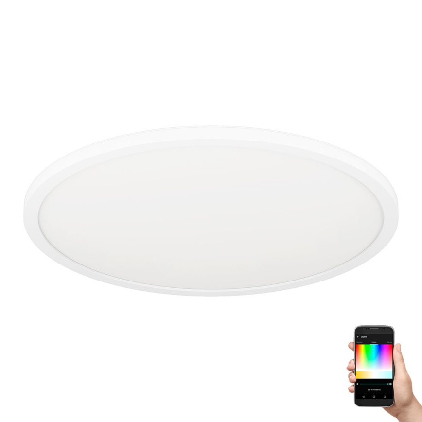 Eglo 31699 - LED RGBW Dimmable ceiling light ROVITO-Z LED/16,5W/230V 2700-6500K white