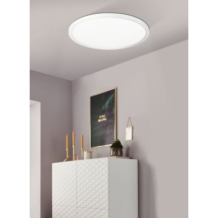 Eglo 31699 - LED RGBW Dimmable ceiling light ROVITO-Z LED/16,5W/230V 2700-6500K white