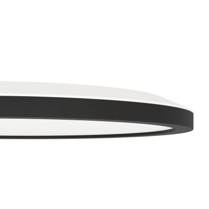 Eglo 31703 - ROVITO-Z LED RGBW dimmable ceiling light LED/14.6W/230V 2700-6500K Ø 29.5 cm black