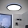 Eglo 31703 - ROVITO-Z LED RGBW dimmable ceiling light LED/14.6W/230V 2700-6500K Ø 29.5 cm black