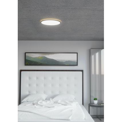 Eglo 31704 - ROVITO-Z LED RGBW dimmable ceiling light, 1x LED/16.5W/230V, 2700–6500K, Ø 42 cm, black