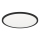 Eglo 31704 - LED RGBW Dimmable ceiling light ROVITO-Z 1xLED/16,5W/230V 2700-6500K pr. 42 cm black + remote control