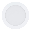 Eglo 31742 - FUEVA-Z LED Dimmable Bathroom Recessed Downlight LED/10.5W/230V 2700-6500K IP44 White Ø 16.5 cm
