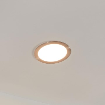 Eglo 31746 - LED Dimmable Bathroom Recessed Ceiling Light FUEVA-Z LED/10,5W/230V 2700-6500K IP44 chrome Ø 16,5 cm