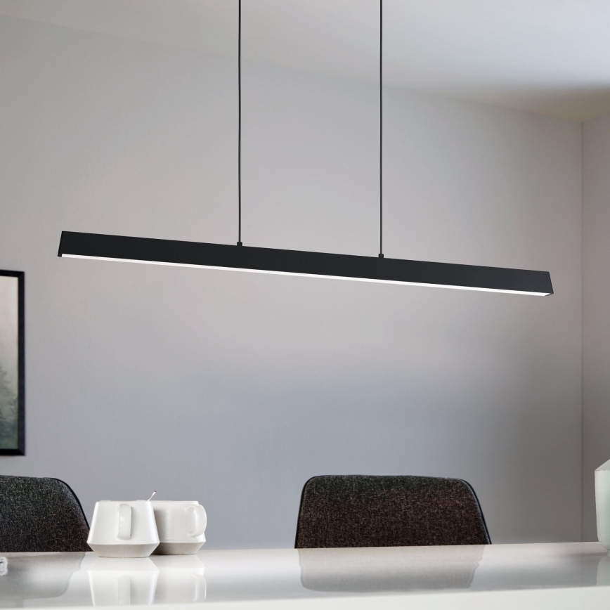 Eglo 31756 - LED RGBW Dimmable chandelier on a string SIMOLARIS-Z LED/35W/230V 2700-6500K black