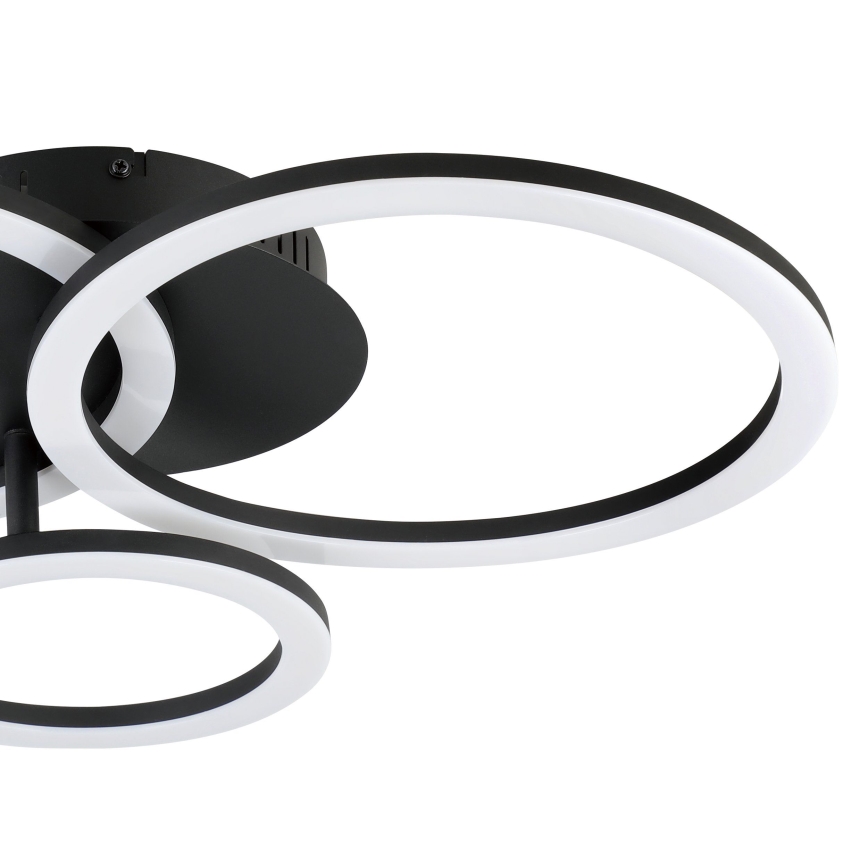 Eglo 31771 - LED Dimmable ceiling light PARRAPOS-Z LED/33W/230V 3000-6500K black