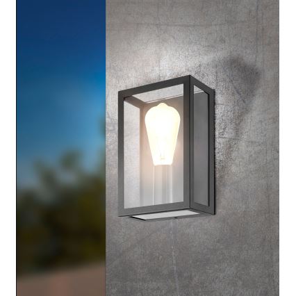 Eglo 31778 - LED RGBW Dimmable Outdoor Wall Light ALAMONTE-Z LED/4,9W/230V 3000K IP44 black
