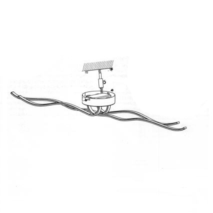 Eglo - LED ceiling light  LED/40W/230V