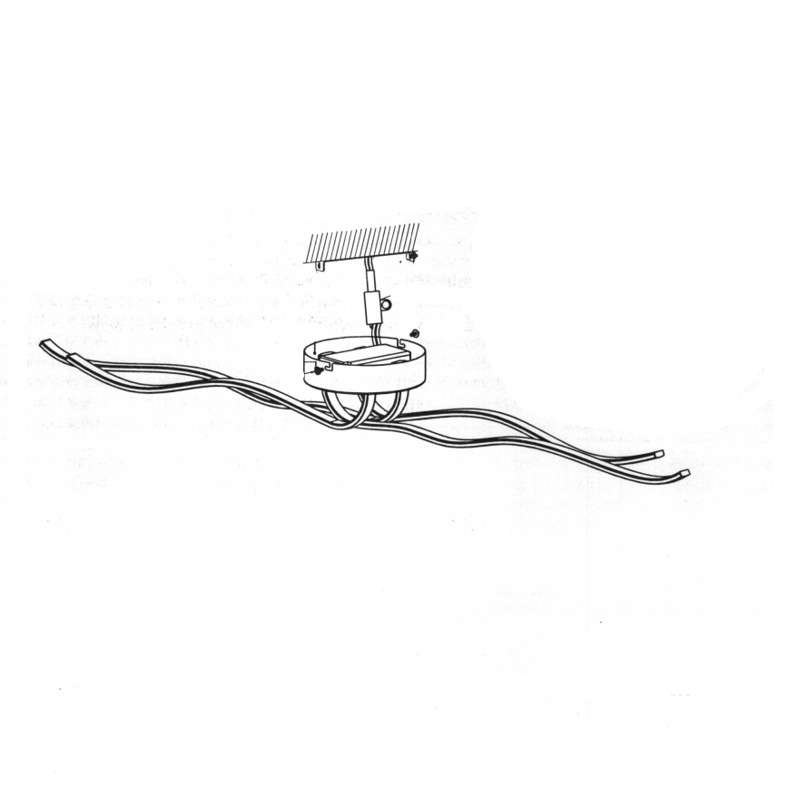 Eglo - LED ceiling light  LED/40W/230V