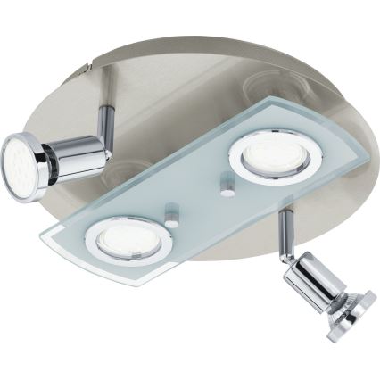 Eglo 32001 - LED ceiling light PAWEDO 1 4xGU10-LED/3W/230V