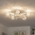 Eglo 32103 - LED Semi-flush Chandelier VELAGO 5xG9/33W/230V Polished Chrome