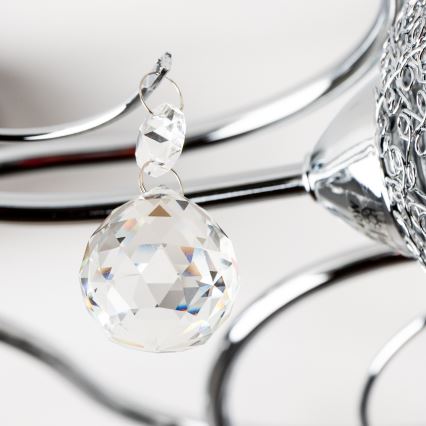 Eglo 32103 - VELAGO LED surface-mounted chandelier 5xG9/33W/230V polished chrome