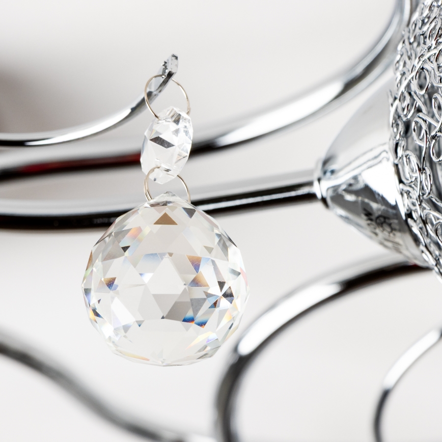 Eglo 32103 - VELAGO LED surface-mounted chandelier 5xG9/33W/230V polished chrome