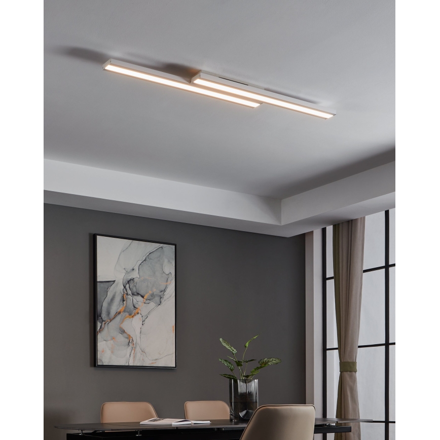 Eglo 32164 - LED RGBW Dimmable Ceiling Light SALITERAS-C LED/24W/230V 2700-6500K White