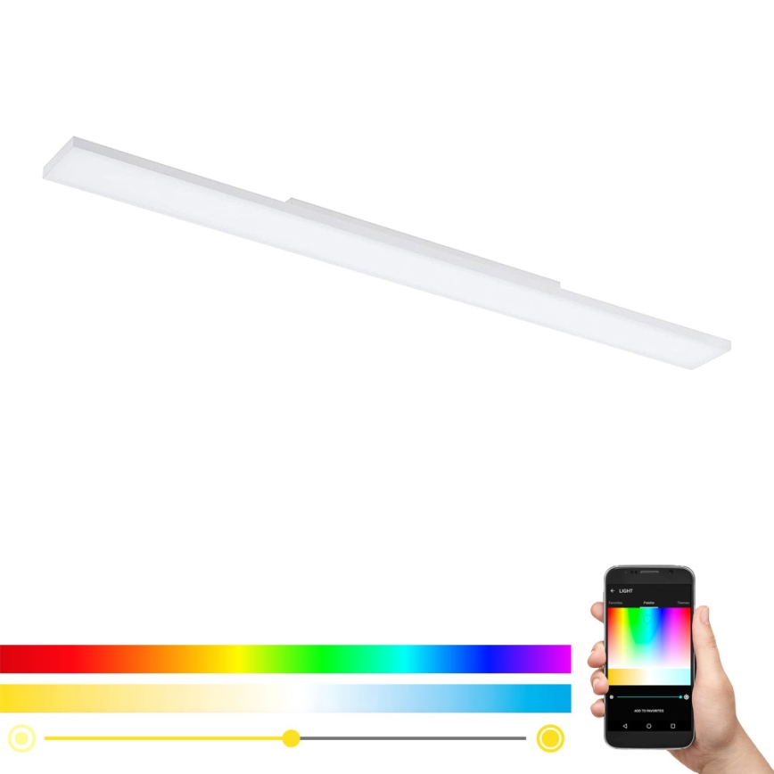 Eglo 32349 - LED RGBW Dimmable Ceiling Light TURCONA-C LED/34W/230V 2700-6500K + Remote Control