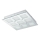 Eglo 32455 - LED Ceiling light PALLANTE LED/33W/230V 4000K matte chrome