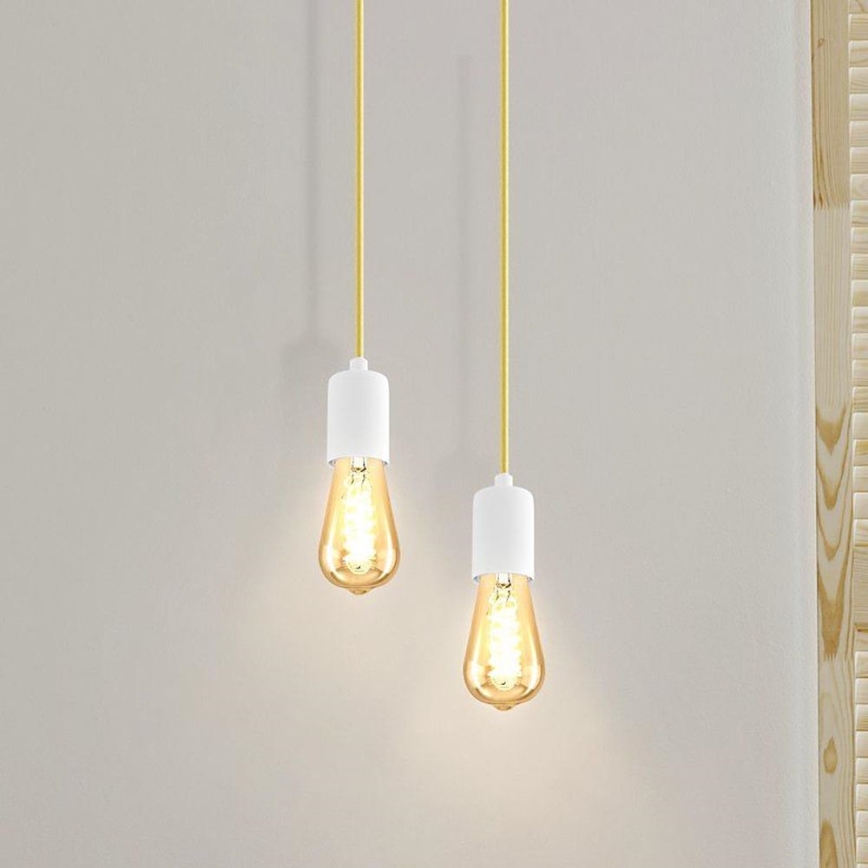 Eglo 32528 - Chandelier on a string YORTH 1xE27/60W/230V