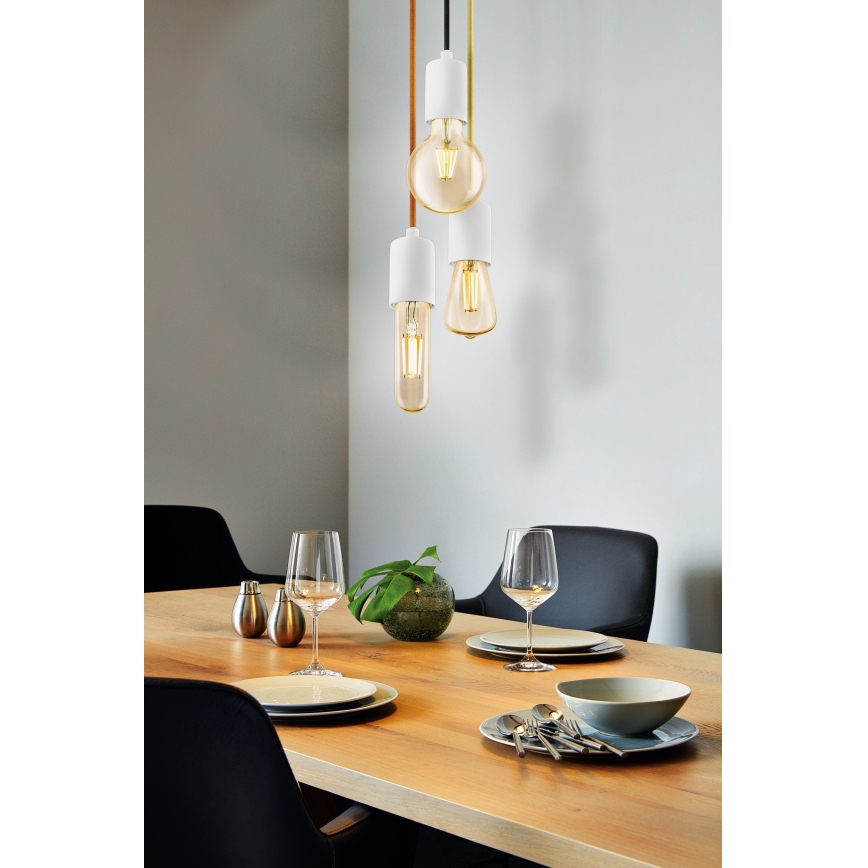 Eglo 32528 - Chandelier on a string YORTH 1xE27/60W/230V