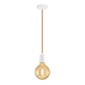 Eglo 32529 - Chandelier on a string YORTH 1xE27/60W/230V