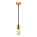 Eglo 32541 - Chandelier on a string YORTH 1xE27/60W/230V