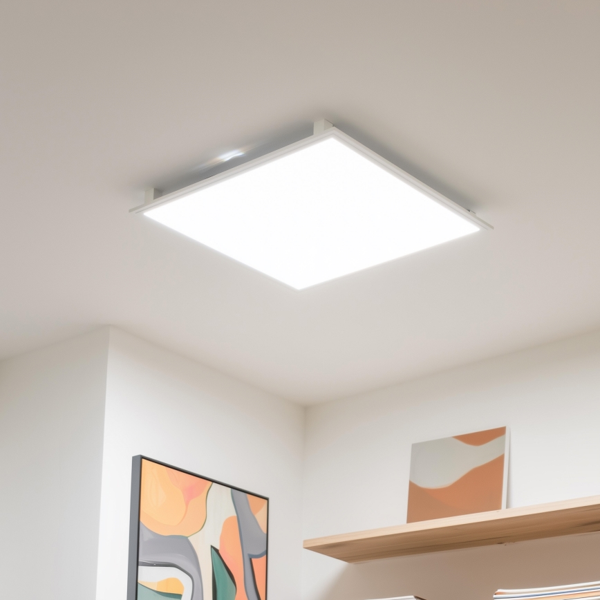Eglo 32547 - LED RGBW Dimmable surface-mounted/recessed panel 2in1 SALOBRENA-C LED/34W/230V white 60x60 cm + remote control